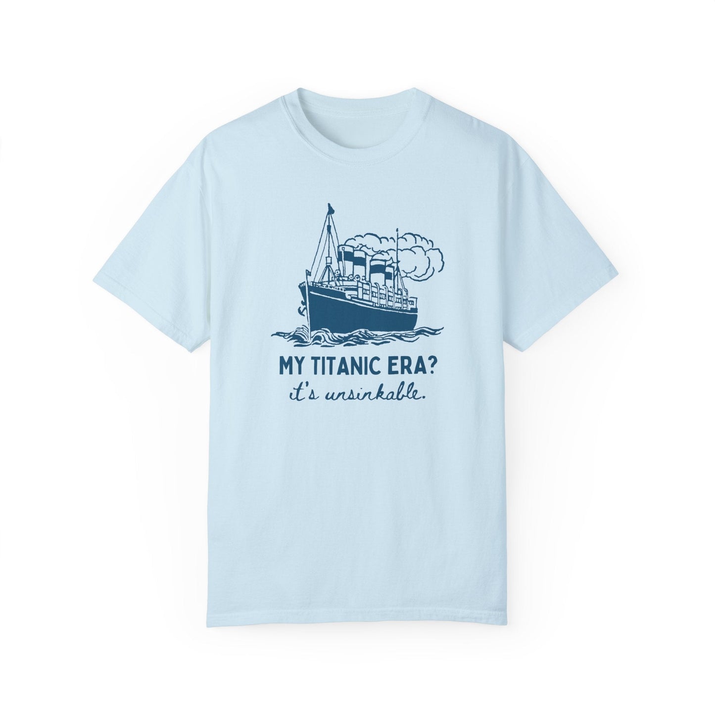 Funny Titanic Era Maritime History Tee