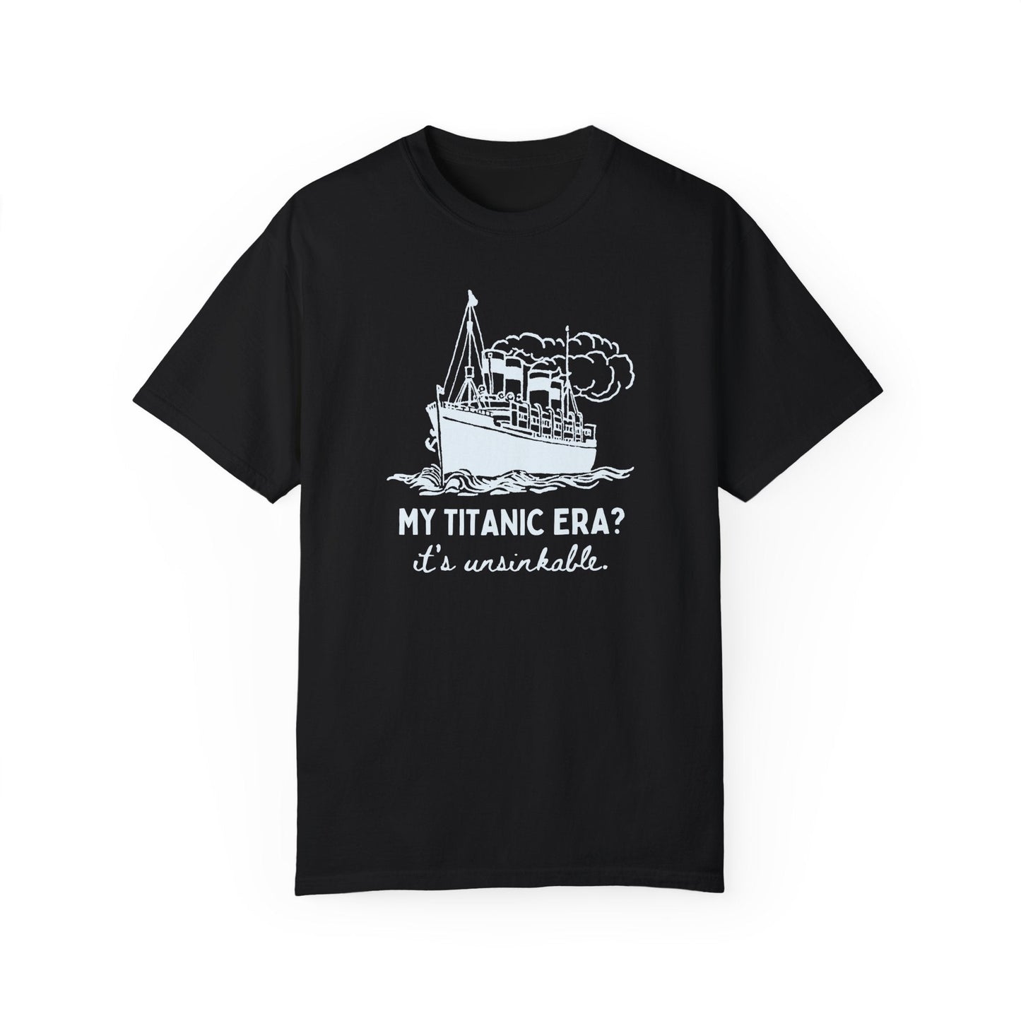 Funny Titanic Era Maritime History Tee