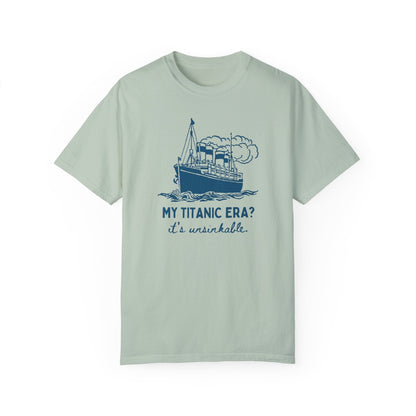 Funny Titanic Era Maritime History Tee
