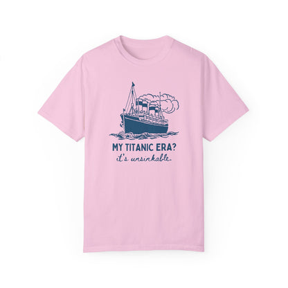 Funny Titanic Era Maritime History Tee