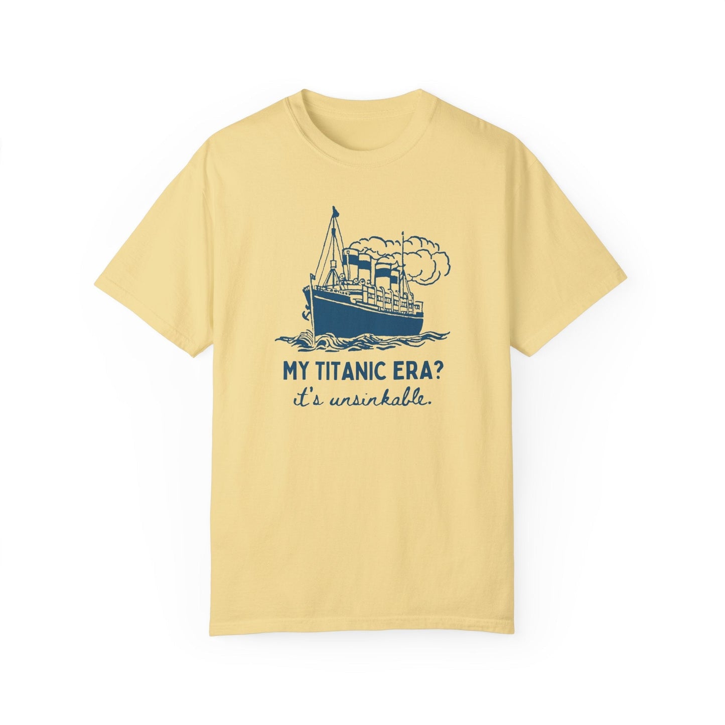 Funny Titanic Era Maritime History Tee