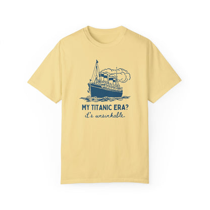 Funny Titanic Era Maritime History Tee