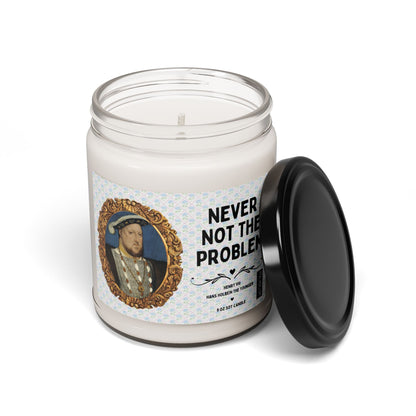Funny Tudor History Candle