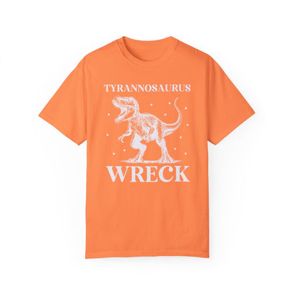 Funny Unhinged Dinosaur Shirt: Tyrannosaurus Wreck