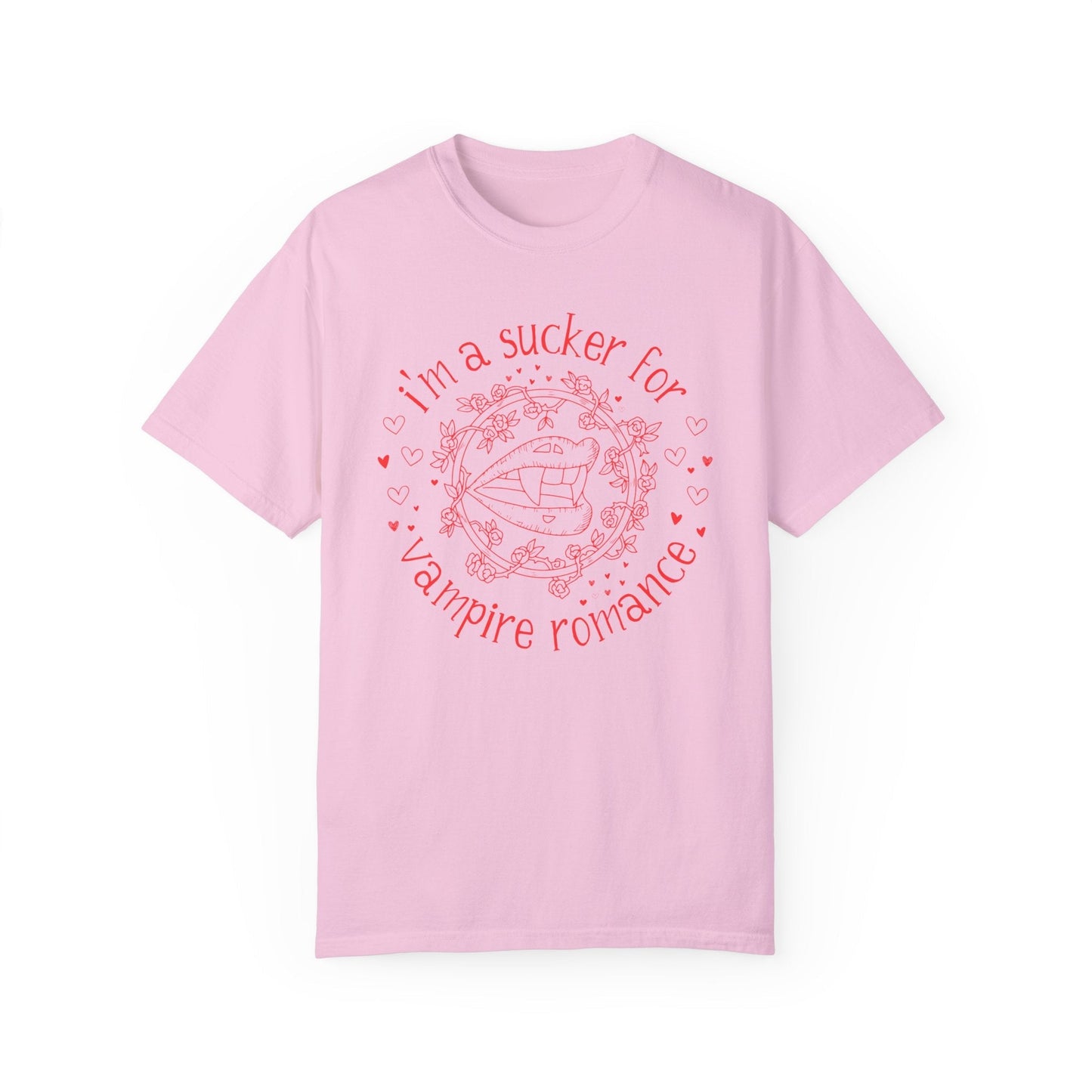 Funny Vampire Romance Tee For Fall