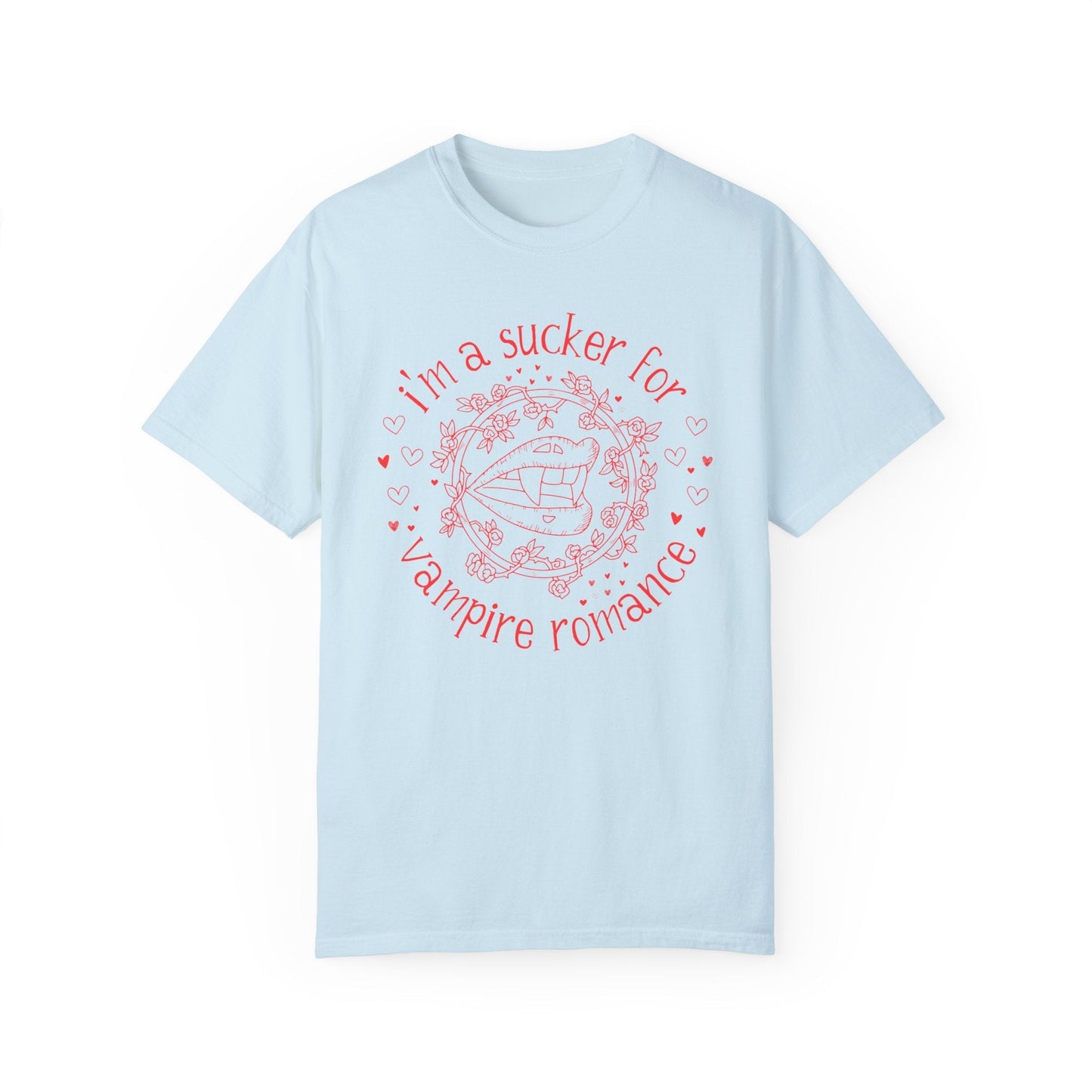 Funny Vampire Romance Tee For Fall