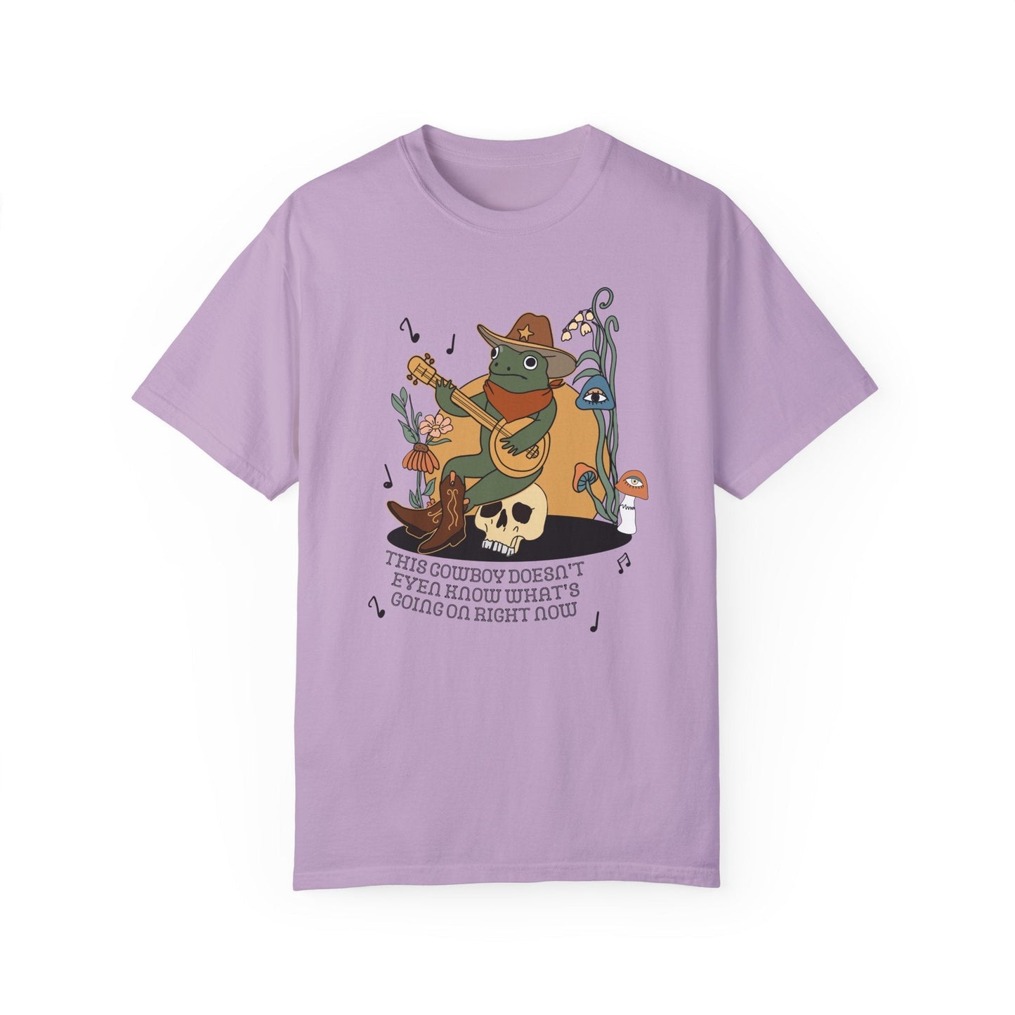 Funny Western Frog Tee Shirt