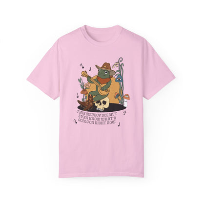 Funny Western Frog Tee Shirt