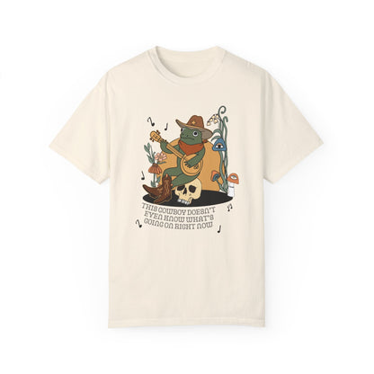 Funny Western Frog Tee Shirt