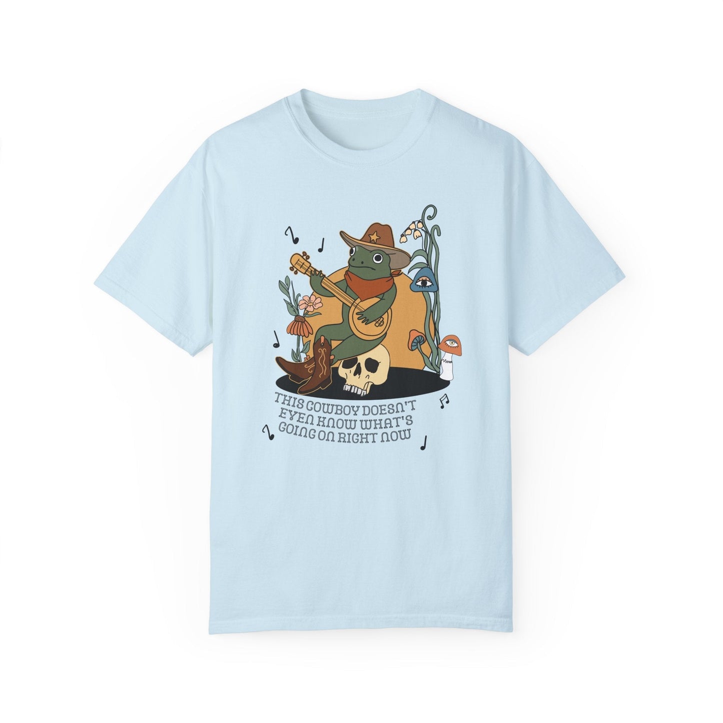 Funny Western Frog Tee Shirt