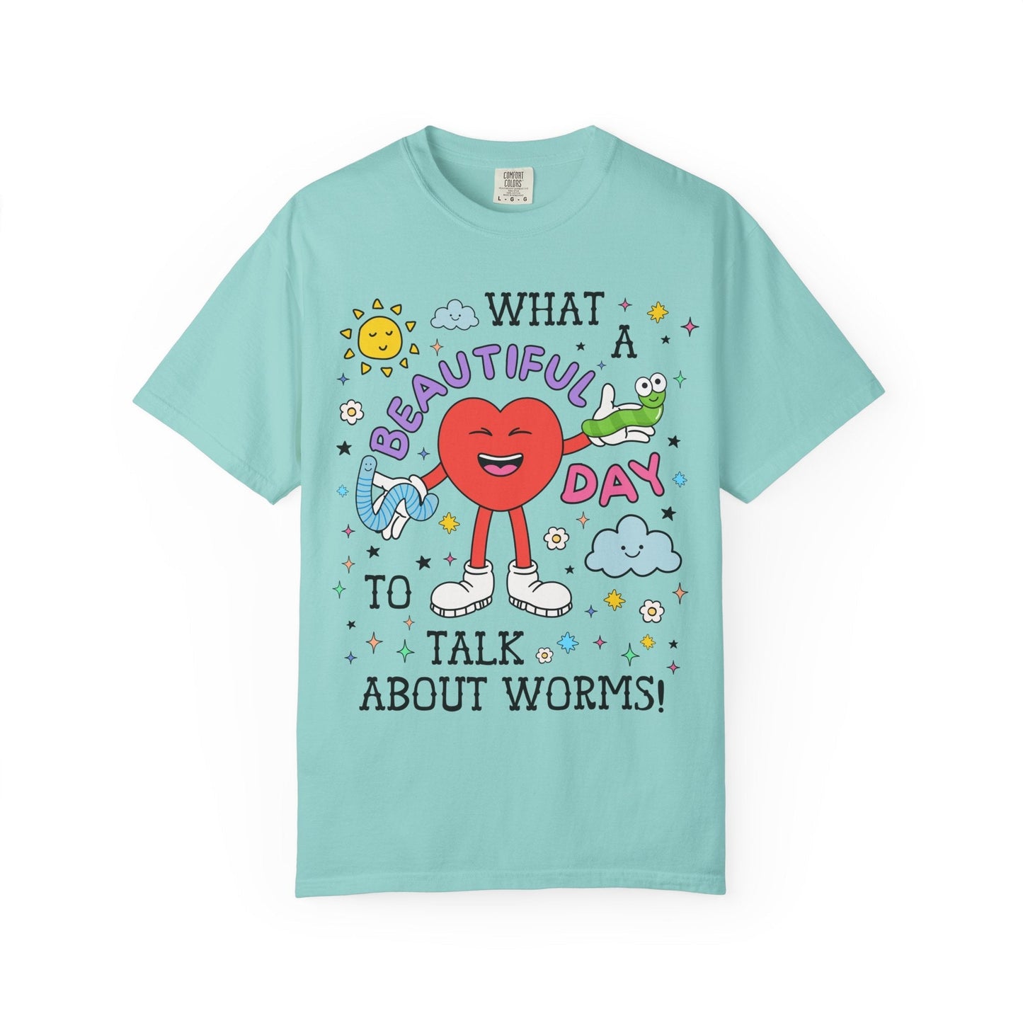 Funny Worm Tee Shirt