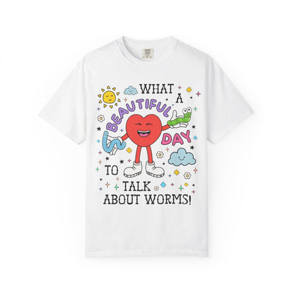 Funny Worm Tee Shirt