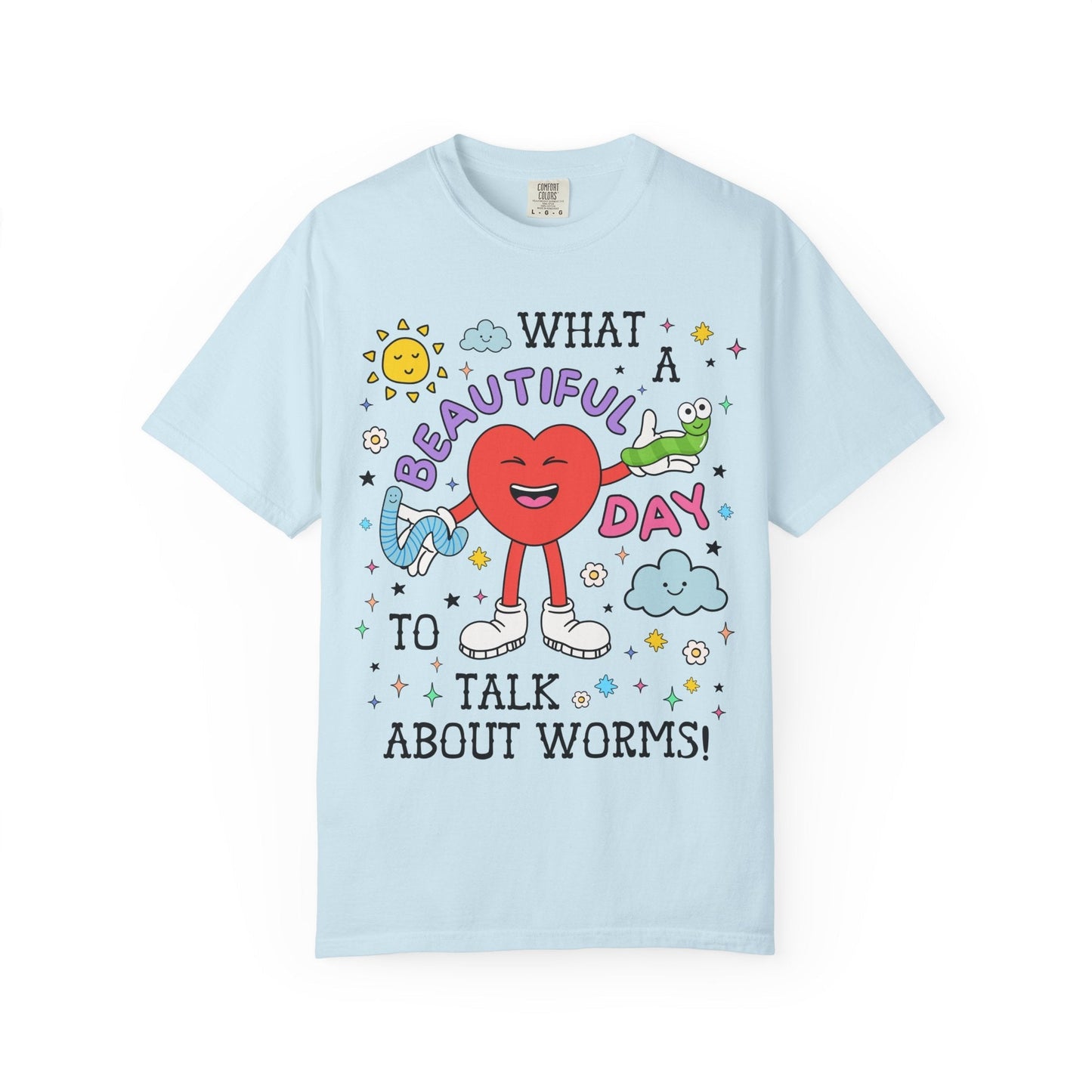 Funny Worm Tee Shirt
