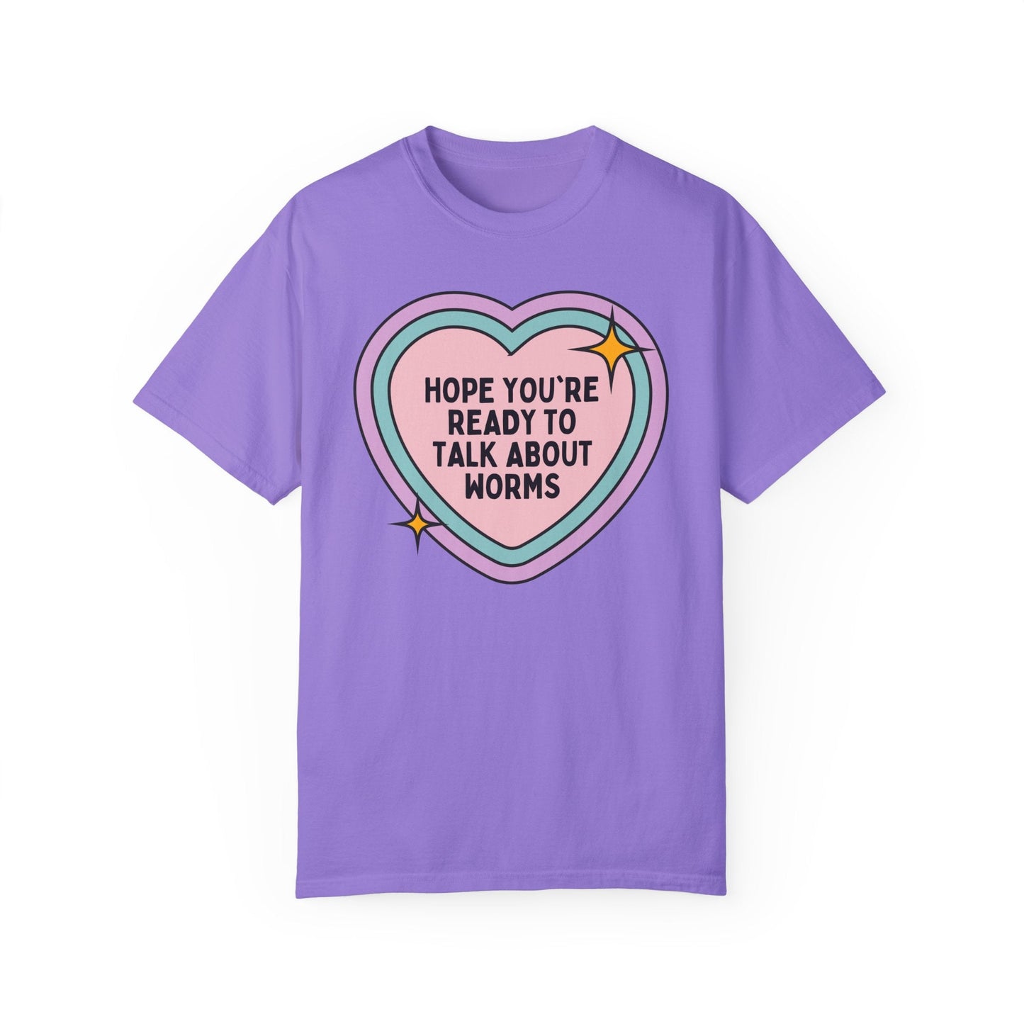 Funny Worm Tee Shirt