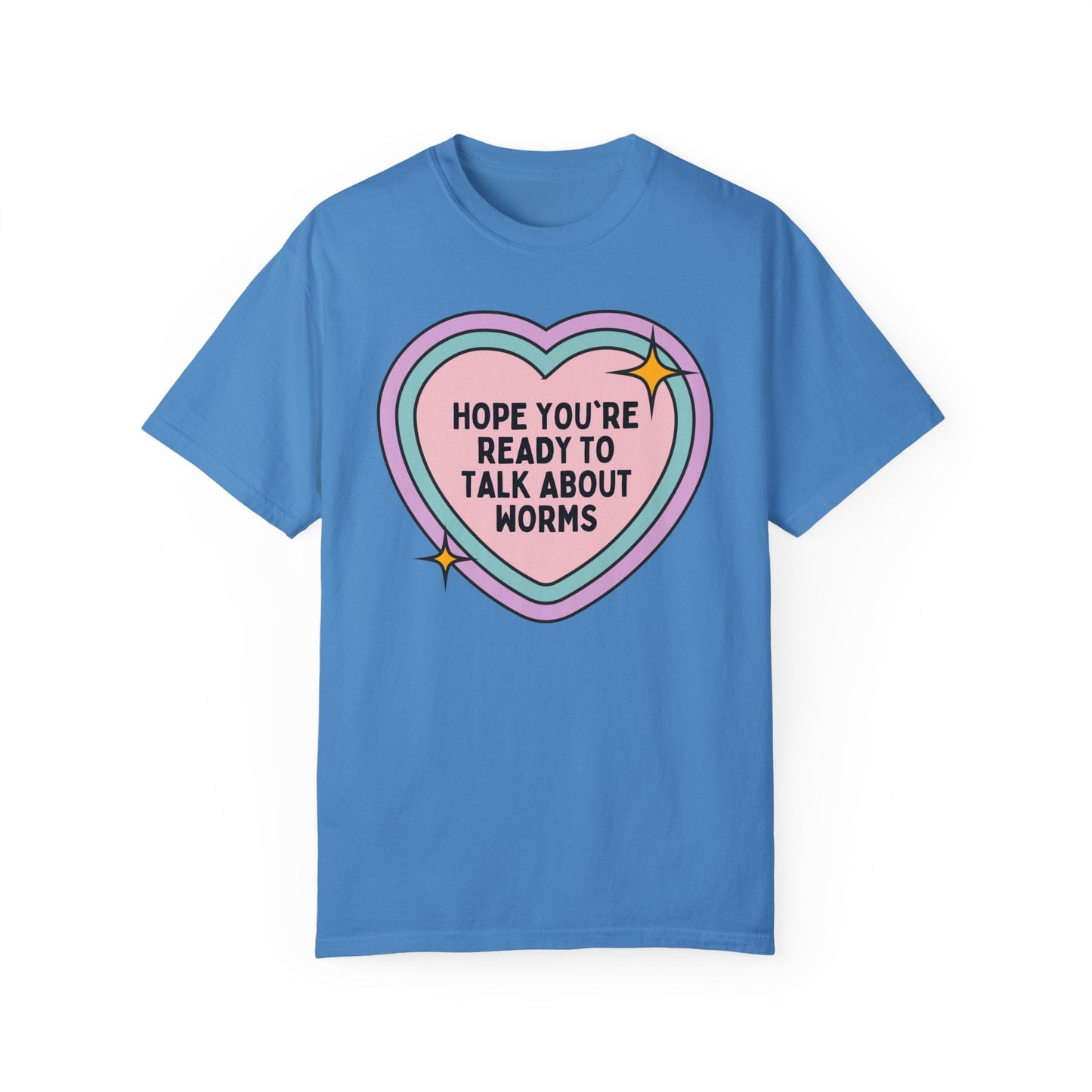 Funny Worm Tee Shirt