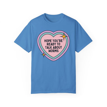 Funny Worm Tee Shirt