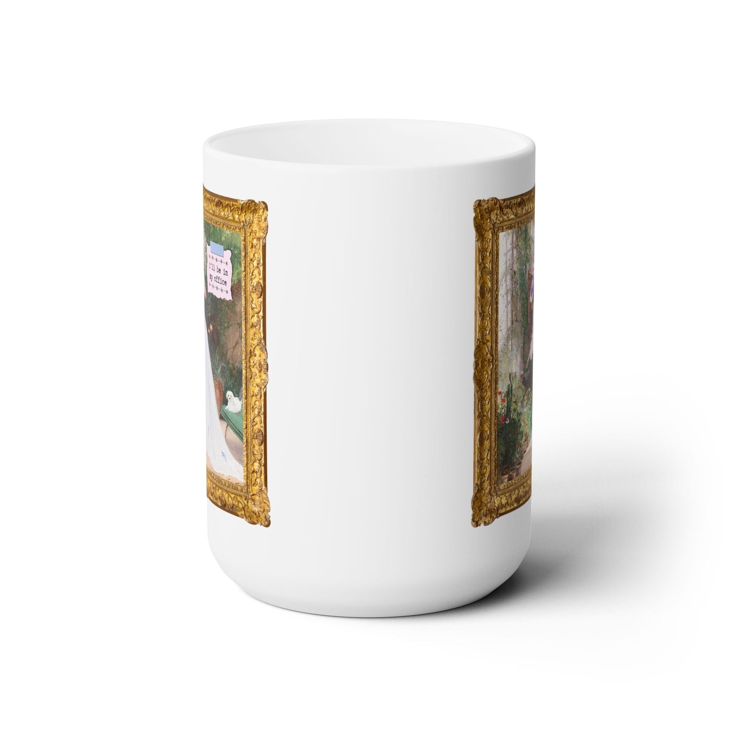 Gardening Art History Coffee Mug: I'll Be in My Office