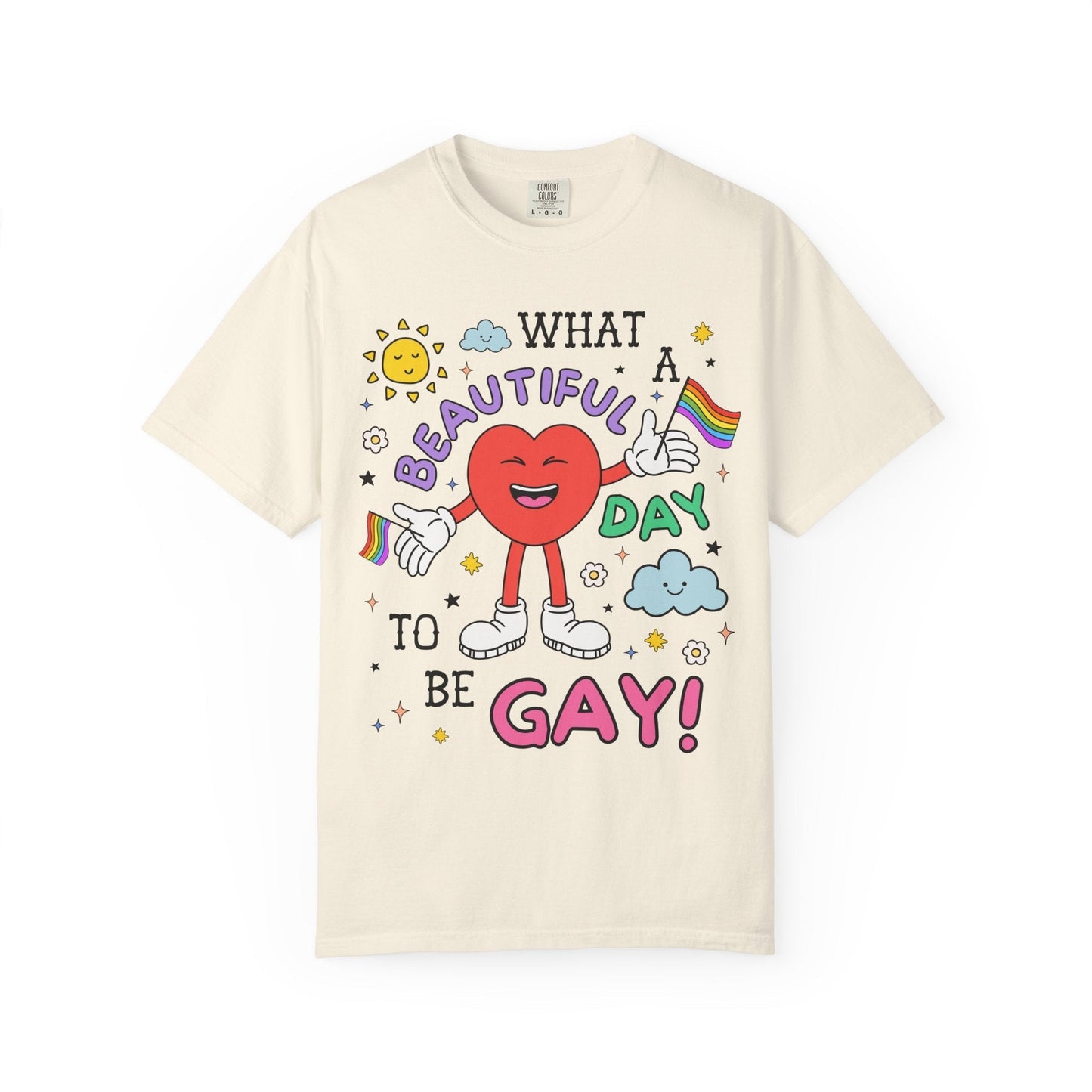 Gay Pride Retro Tee