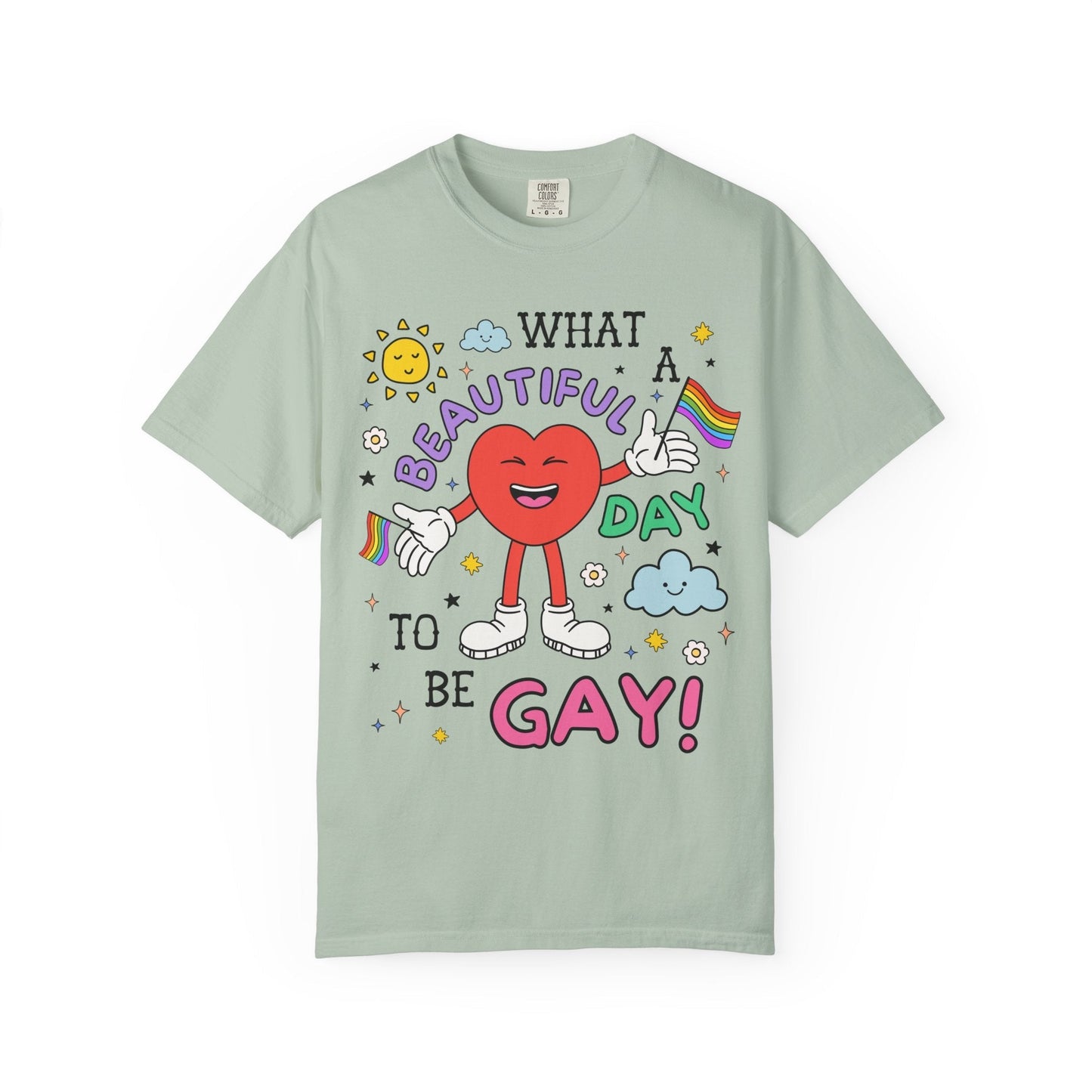 Gay Pride Retro Tee
