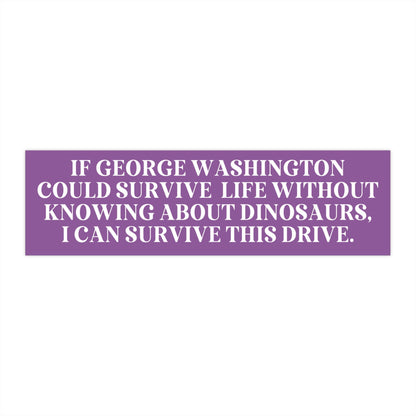 George Washington + Dinosaurs