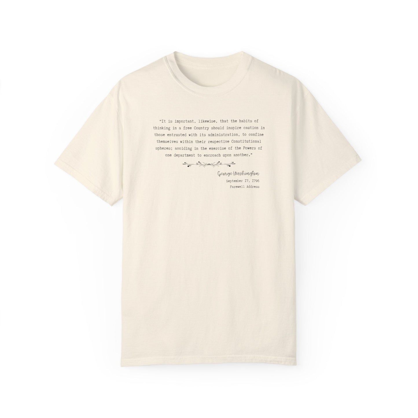 George Washington Farewell Address T-Shirt