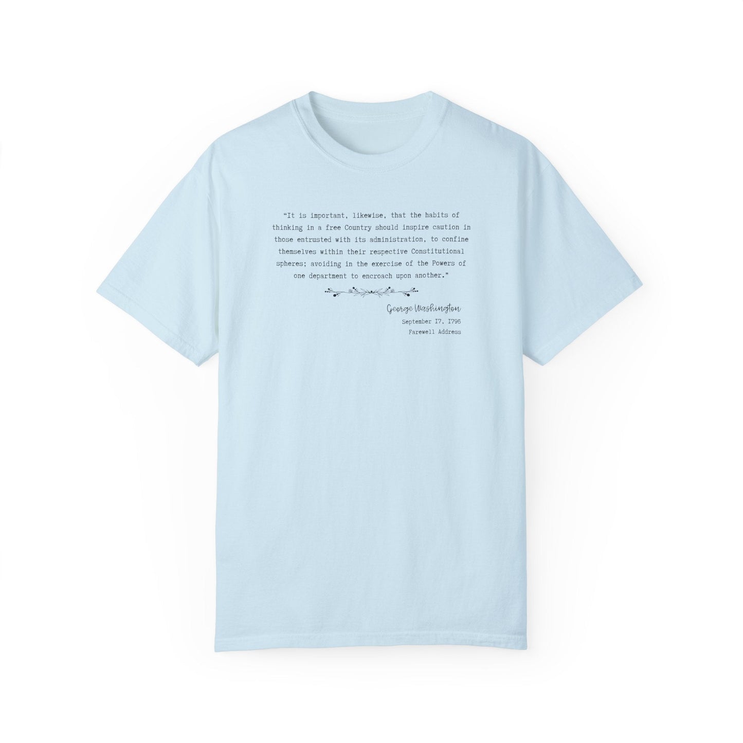 George Washington Farewell Address T-Shirt