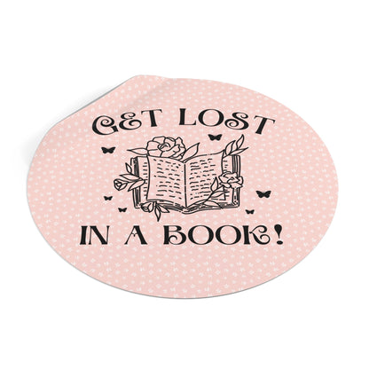 Get Lost in a Book Sticker