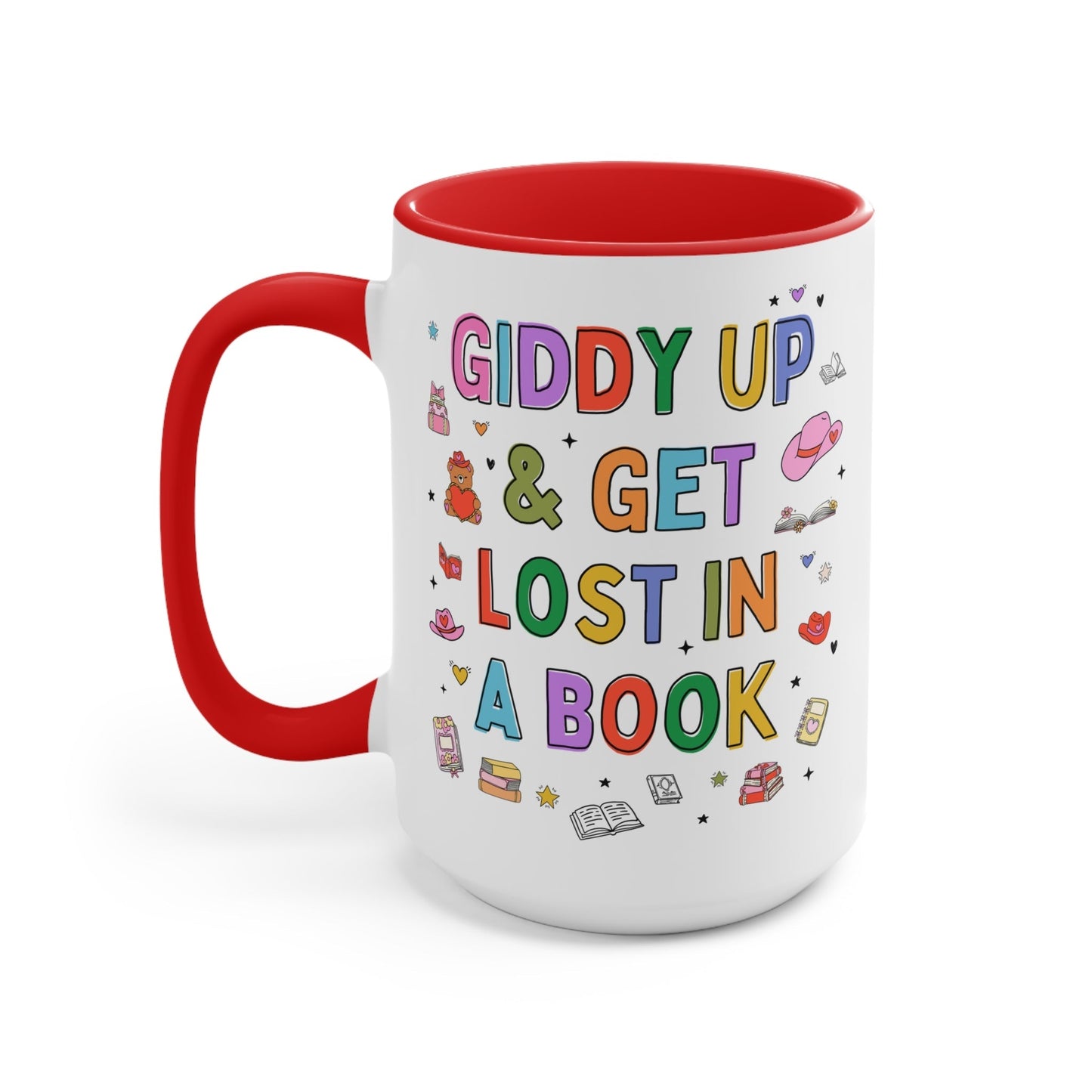 Giddy Up & Get Lost in a Book Mug
