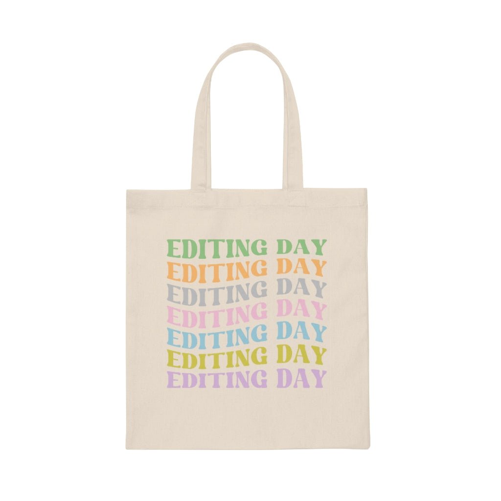 Gift for Photographer: Editing Day Tote Bag