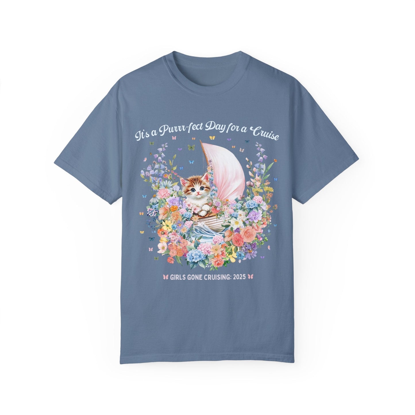 Girls Gone Cruising Cat Lover Tee