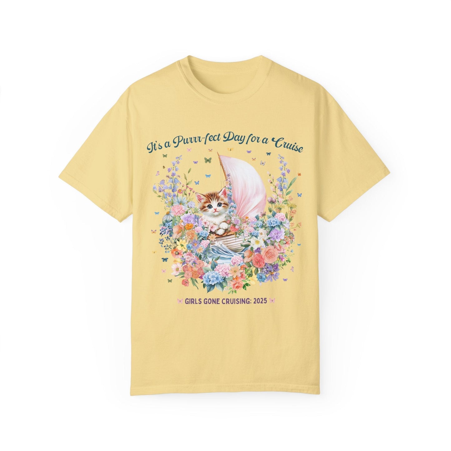 Girls Gone Cruising Cat Lover Tee