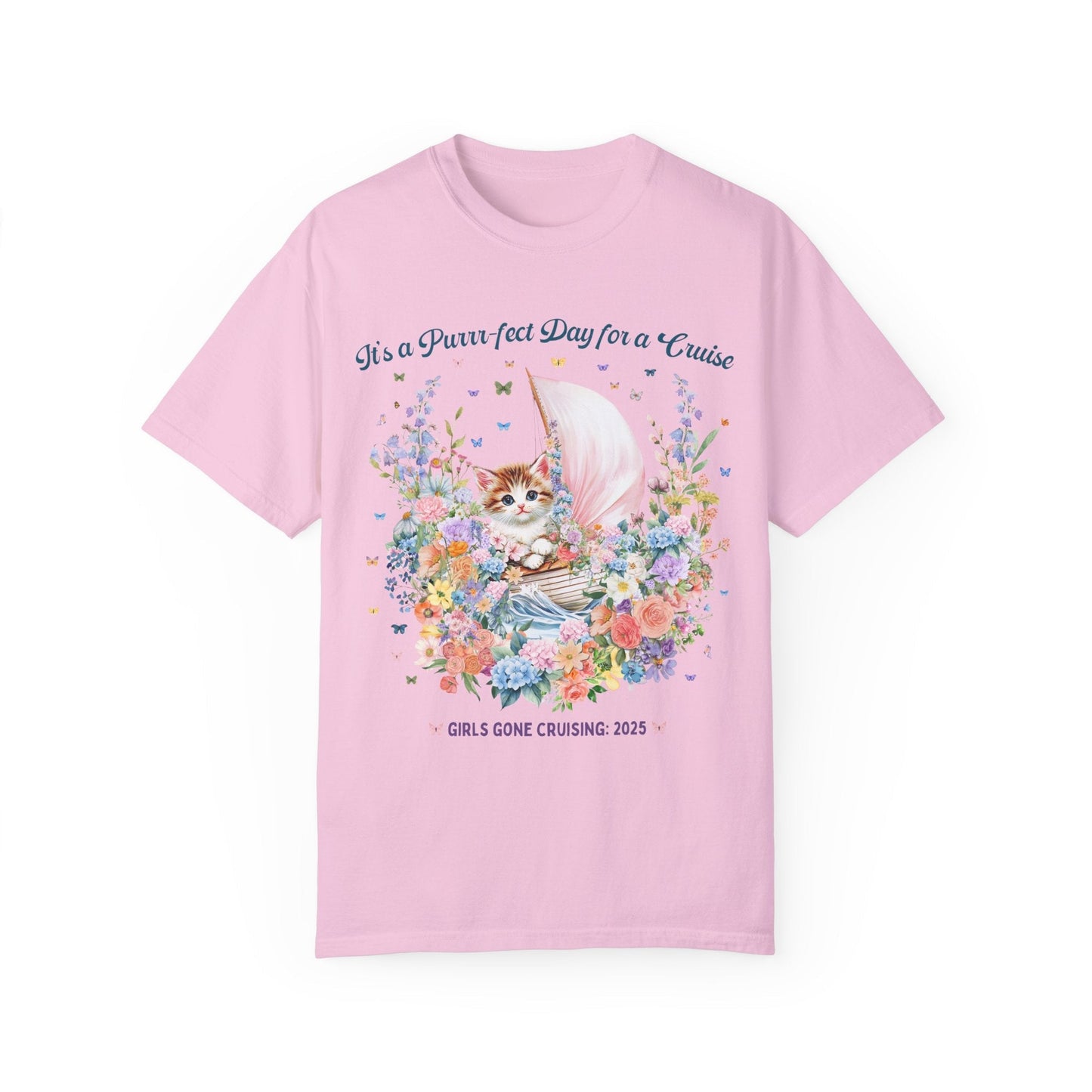 Girls Gone Cruising Cat Lover Tee