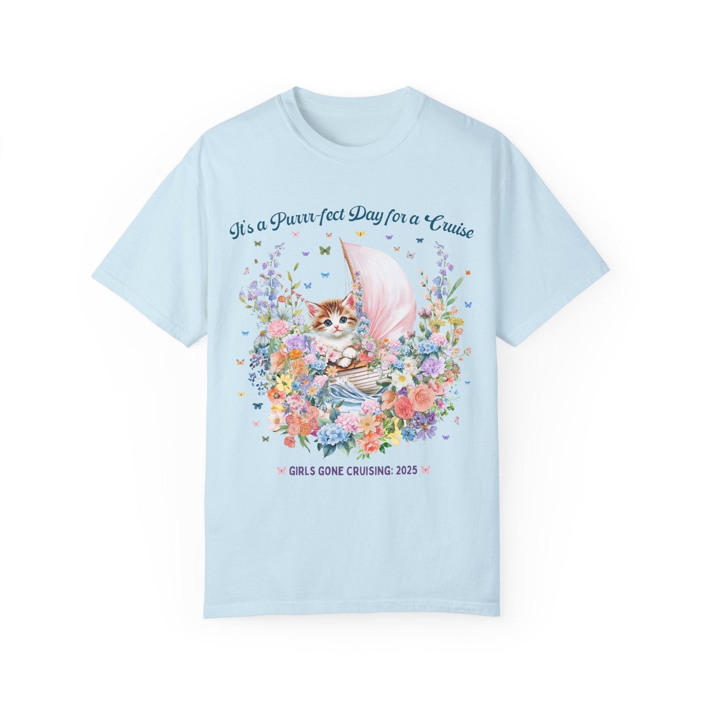 Girls Gone Cruising Cat Lover Tee