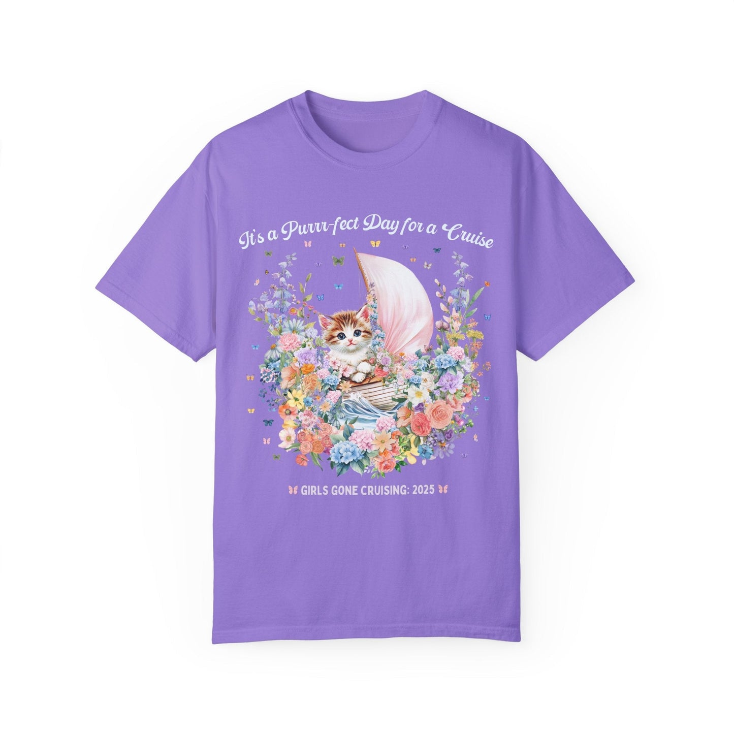 Girls Gone Cruising Cat Lover Tee