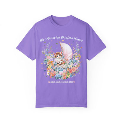Girls Gone Cruising Cat Lover Tee