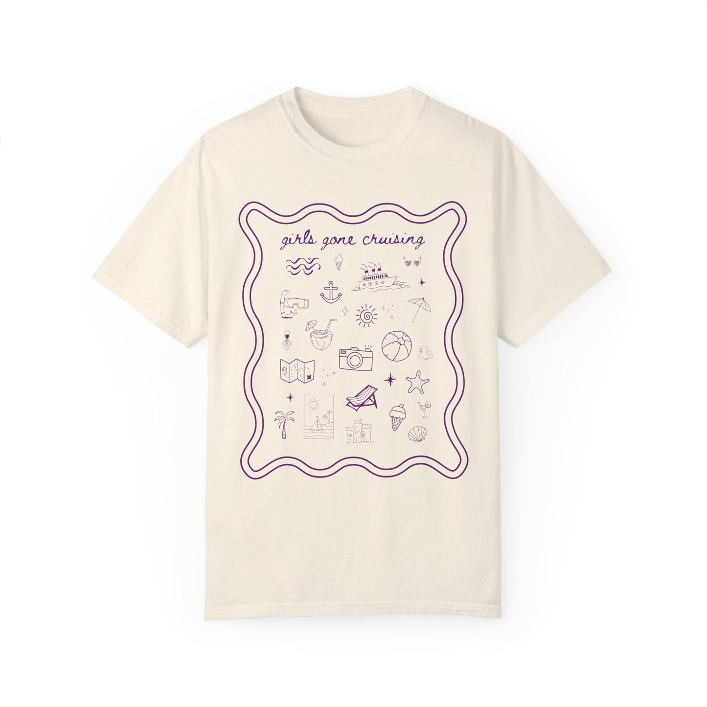 Girls Gone Cruising Doodle Tee