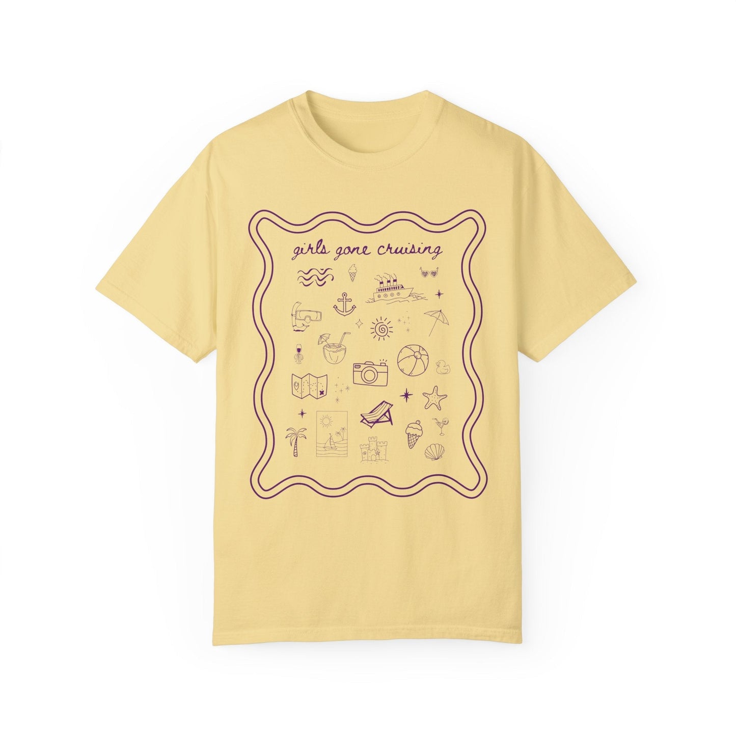 Girls Gone Cruising Doodle Tee
