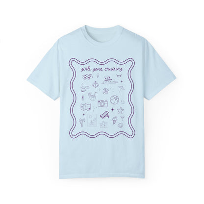 Girls Gone Cruising Doodle Tee