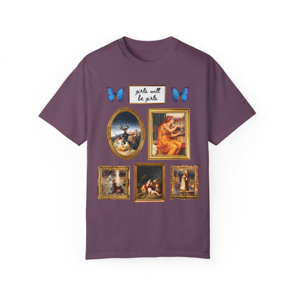 Butterfly Lover Art History T-Shirt for Feminist
