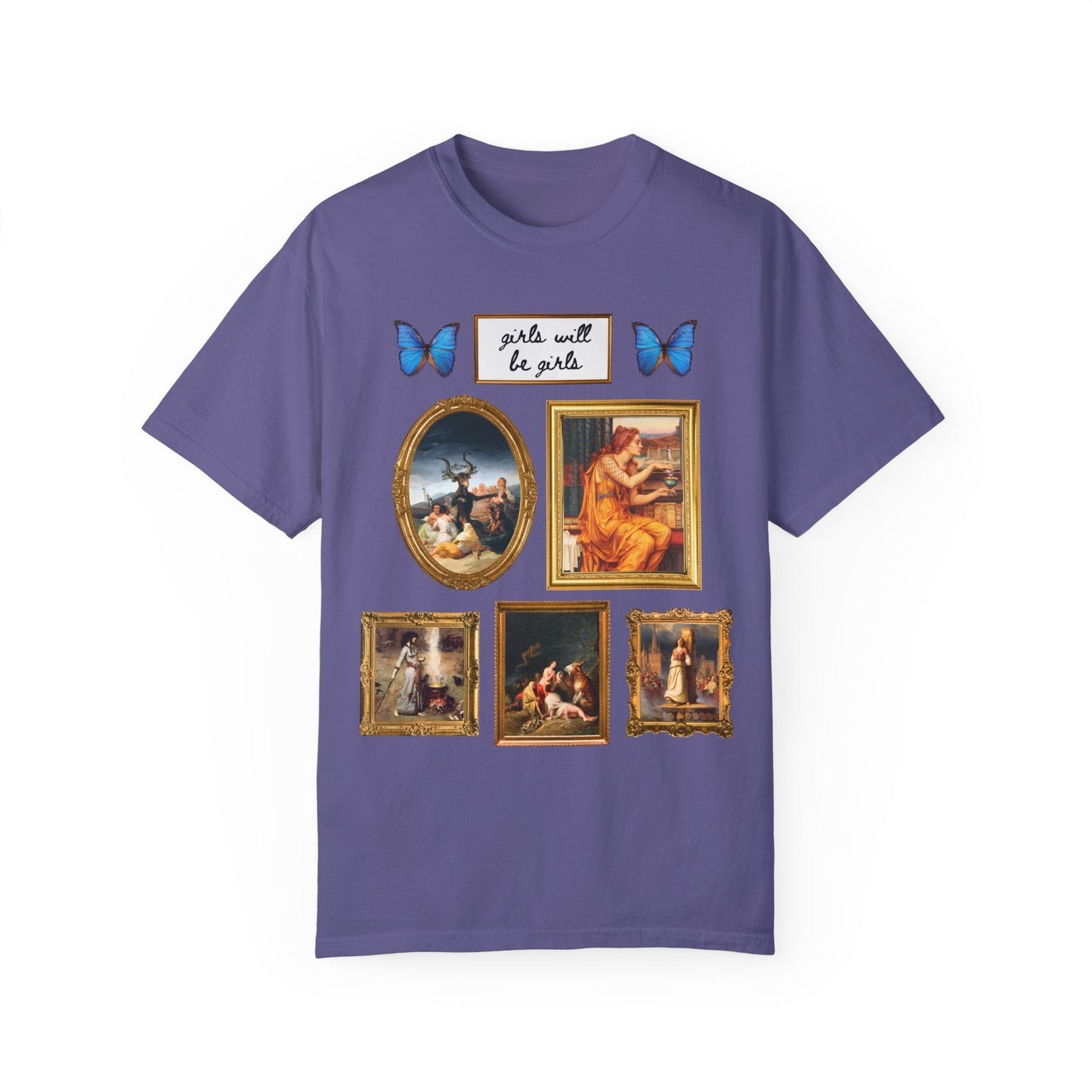 Butterfly Lover Art History T-Shirt for Feminist