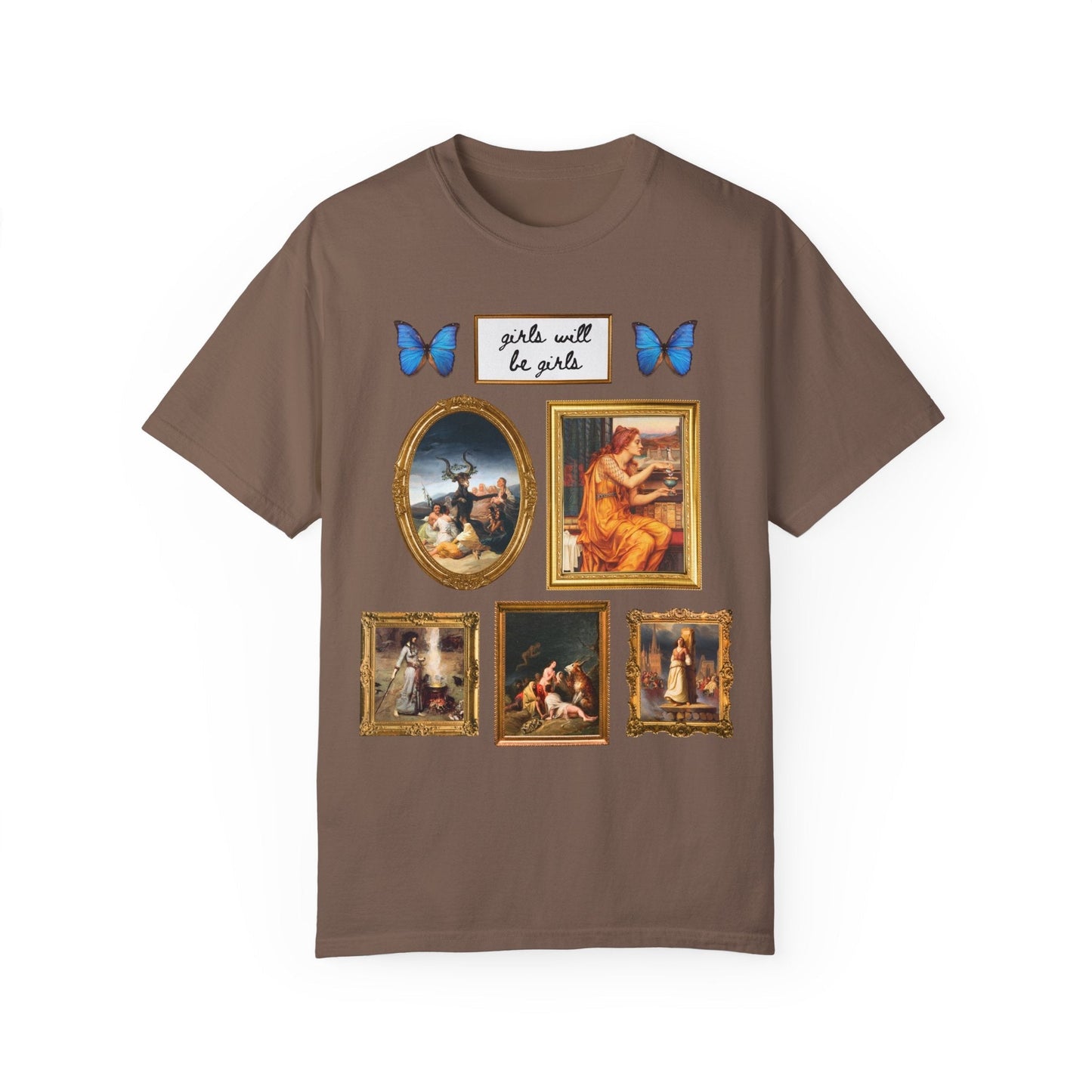 Butterfly Lover Art History T-Shirt for Feminist