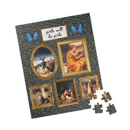 Girls Will Be Girls Famous Paintings of Witches or Witchcraft Puzzle