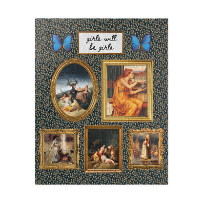 Girls Will Be Girls Famous Paintings of Witches or Witchcraft Puzzle