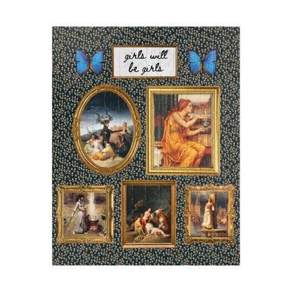 Girls Will Be Girls Famous Paintings of Witches or Witchcraft Puzzle