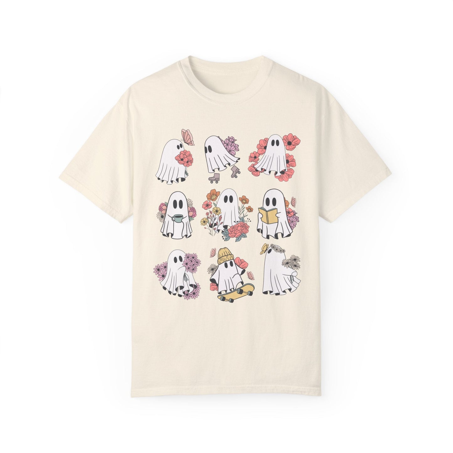 Girly Floral Ghost Tee