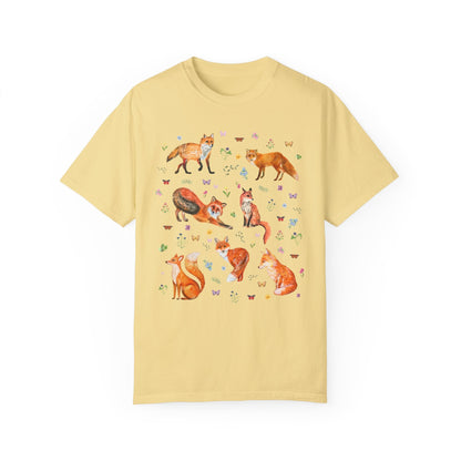 Goblincore Fox Tee Shirt for Animal Lover