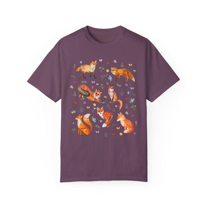 Goblincore Fox Tee Shirt for Animal Lover