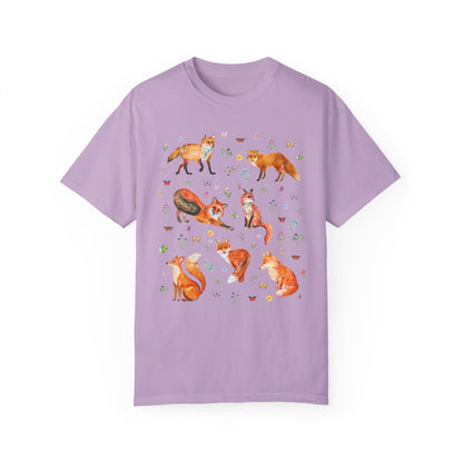 Goblincore Fox Tee Shirt for Animal Lover