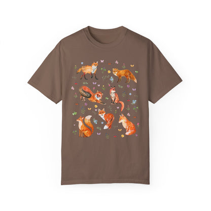 Goblincore Fox Tee Shirt for Animal Lover