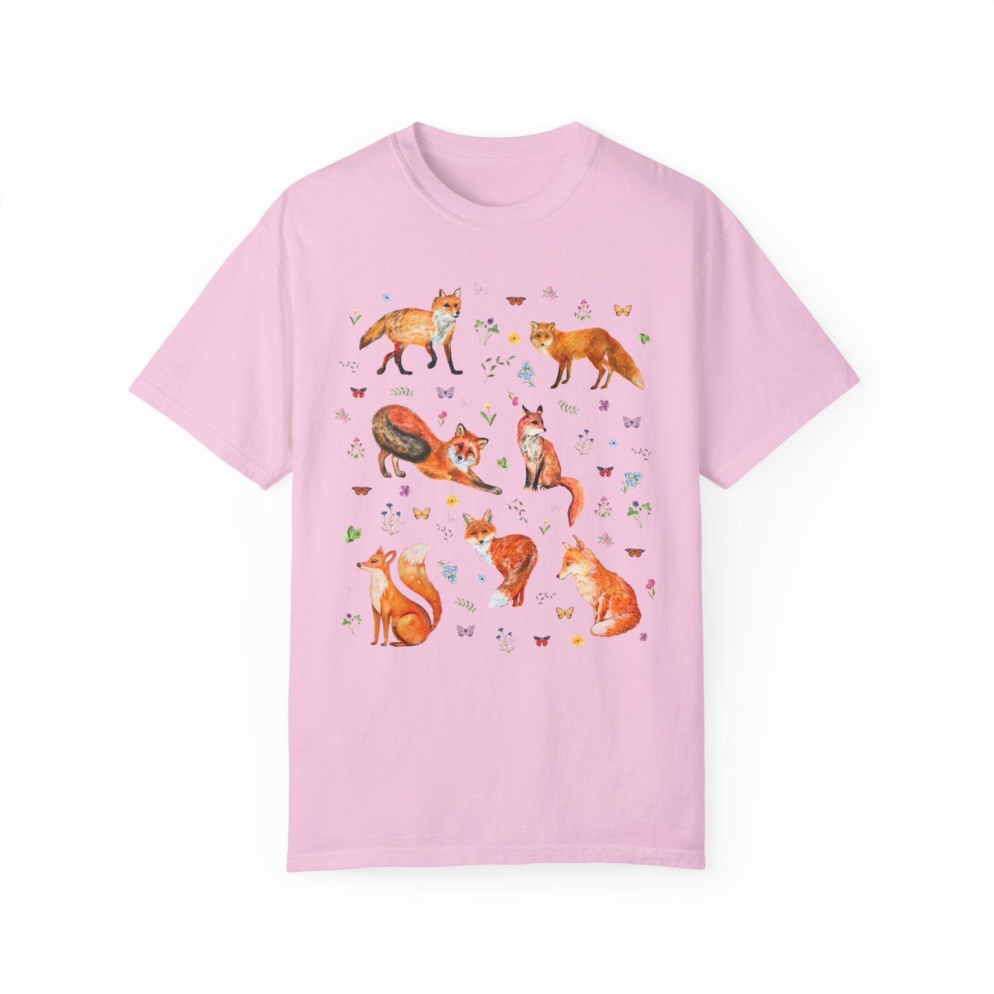 Goblincore Fox Tee Shirt for Animal Lover